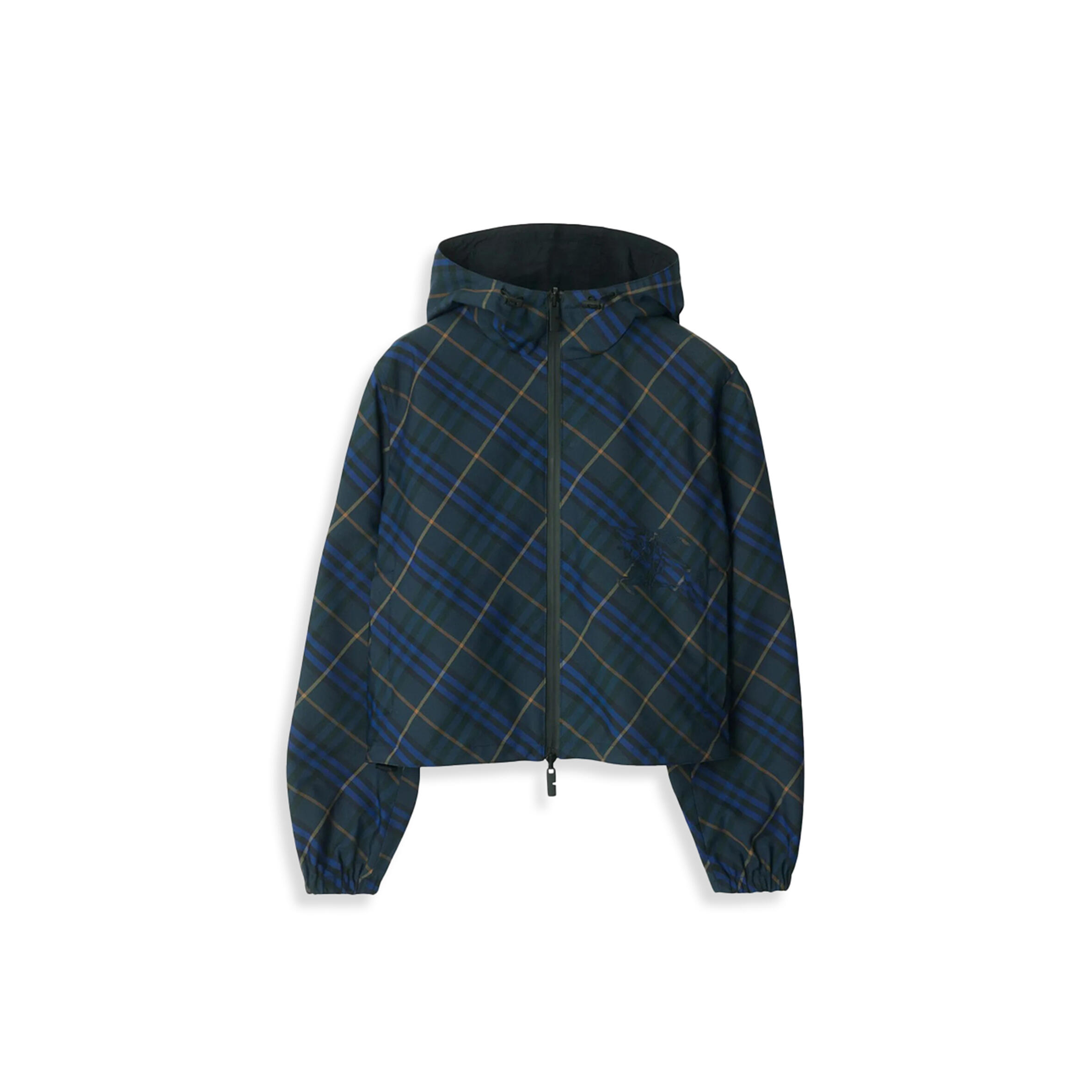 Bv*b*rry reversible check jacket